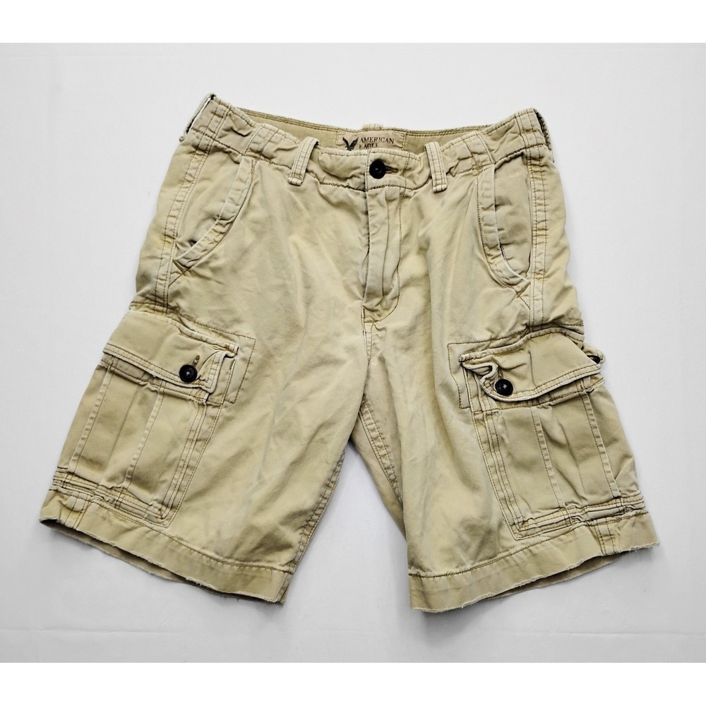 American Eagle Outfittersβ Cargo Shorts Size 32 10in inseam Faded y2k 2010